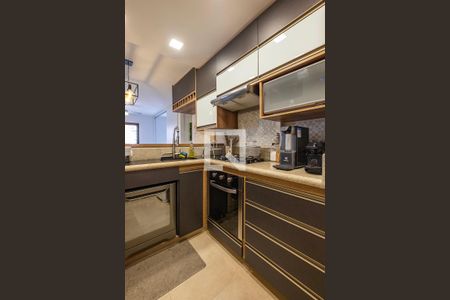 Sala/Cozinha de apartamento à venda com 2 quartos, 61m² em Jardim Paulista, São Paulo