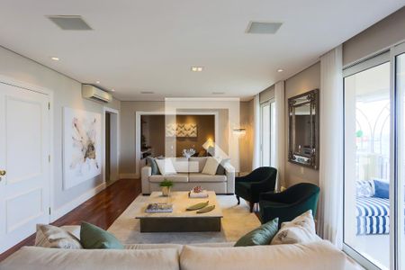 Sala 1 de apartamento à venda com 3 quartos, 260m² em Jardim Fonte do Morumbi, São Paulo