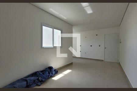 Sala de apartamento à venda com 2 quartos, 84m² em Vila Humaitá, Santo André