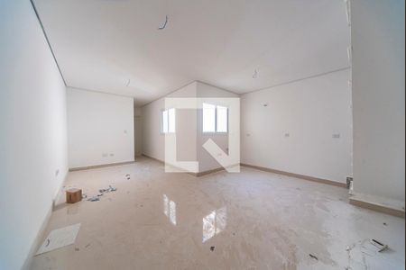 Sala de apartamento à venda com 2 quartos, 104m² em Vila Humaitá, Santo André