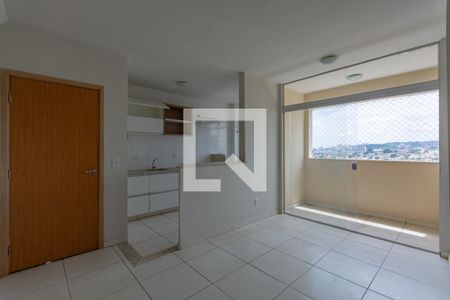 Sala de apartamento para alugar com 2 quartos, 60m² em Glória, Belo Horizonte