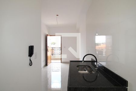 Sala/Cozinha e área de serviço de apartamento à venda com 2 quartos, 34m² em Vila Dalila, São Paulo