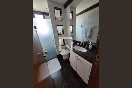 Banheiro Social de apartamento à venda com 4 quartos, 185m² em Luxemburgo, Belo Horizonte