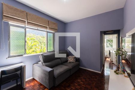 Sala de apartamento à venda com 1 quarto, 33m² em Tijuca, Rio de Janeiro