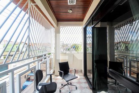 Varanda da Sala de casa à venda com 6 quartos, 750m² em Vila Alpina, São Paulo