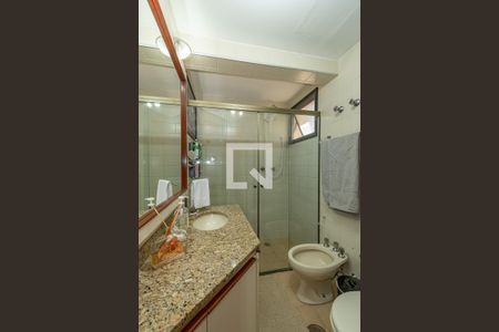Banheiro da Suíte  de apartamento à venda com 3 quartos, 88m² em Jardim Paranapanema, Campinas