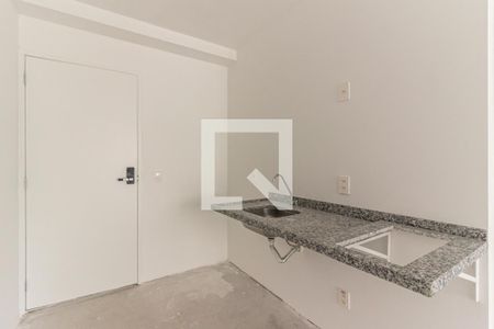 Cozinha de kitnet/studio à venda com 1 quarto, 30m² em Vila Buarque, São Paulo