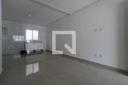 Sala de casa à venda com 3 quartos, 122m² em Vila Homero Thon, Santo André