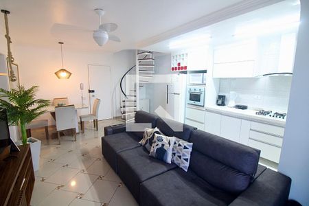 Sala de apartamento à venda com 2 quartos, 110m² em Barra da Tijuca, Rio de Janeiro