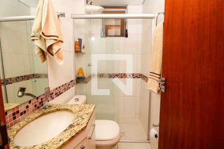 Banheiro Social de apartamento à venda com 3 quartos, 106m² em Sagrada Família, Belo Horizonte