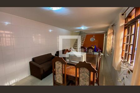 Sala de Jantar de casa à venda com 3 quartos, 232m² em Vila Bela Vista, Santo André
