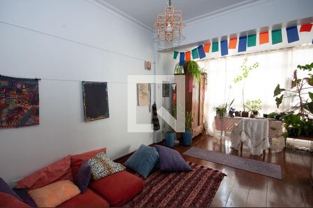 Sala de apartamento à venda com 1 quarto, 100m² em Campos Elíseos, São Paulo