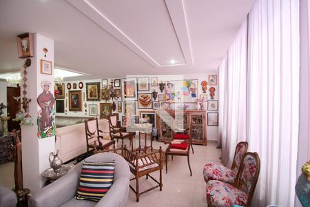Sala de apartamento à venda com 4 quartos, 182m² em São Lucas, Belo Horizonte