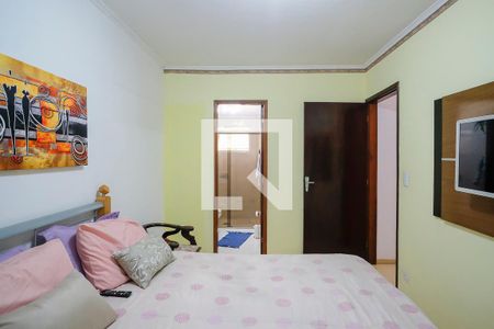 Suíte  de apartamento à venda com 3 quartos, 82m² em Jardim Orlandina, São Bernardo do Campo