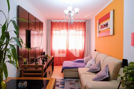 Sala de apartamento à venda com 3 quartos, 82m² em Jardim Orlandina, São Bernardo do Campo
