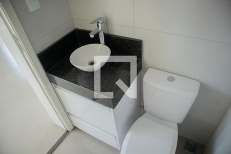 Banheiro Social de casa de condomínio para alugar com 3 quartos, 150m² em Parque Ortolândia, Hortolândia