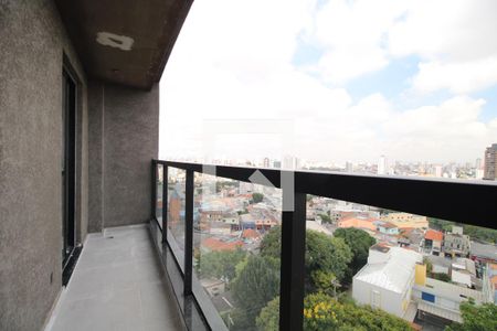 Varanda da Sala de apartamento à venda com 2 quartos, 48m² em Vila Guilhermina, São Paulo