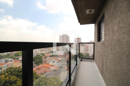 Varanda da Sala de apartamento à venda com 2 quartos, 48m² em Vila Guilhermina, São Paulo