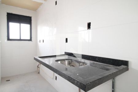 Cozinha e Área de Serviço de apartamento à venda com 2 quartos, 39m² em Vila Guilhermina, São Paulo