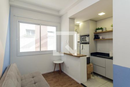 Studio à venda com 38m², 1 quarto e 1 vagaSala