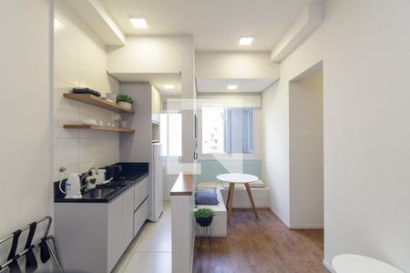 Sala de apartamento à venda com 1 quarto, 38m² em Santa Cecilia, São Paulo