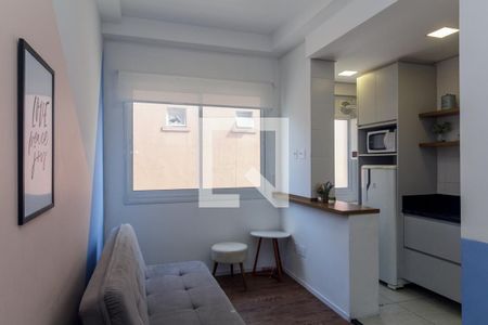 Sala de apartamento à venda com 1 quarto, 30m² em Santa Cecilia, São Paulo