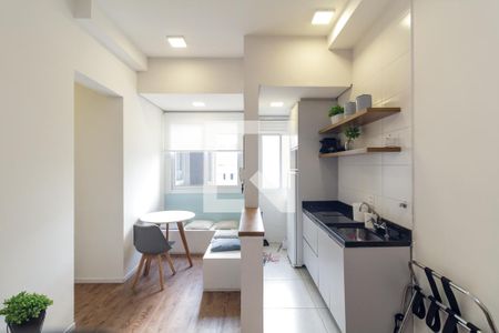 Sala de apartamento para alugar com 1 quarto, 38m² em Santa Cecilia, São Paulo