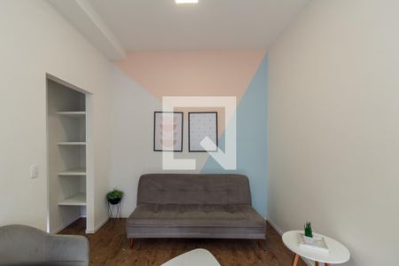 Sala de apartamento para alugar com 1 quarto, 38m² em Santa Cecilia, São Paulo