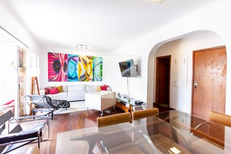 Sala de apartamento para alugar com 3 quartos, 134m² em Perdizes, São Paulo