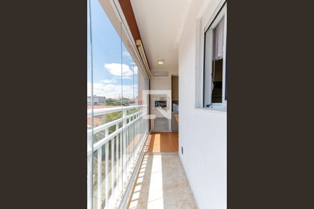 Varanda Gourmet de apartamento à venda com 2 quartos, 62m² em Vila Gustavo, São Paulo