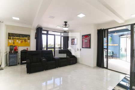 Sala de TV de apartamento à venda com 4 quartos, 450m² em Lar São Paulo, São Paulo