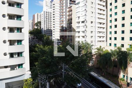 Vista do Quarto de apartamento à venda com 1 quarto, 47m² em Jardim Paulista, São Paulo