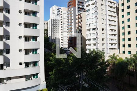 Vista da Sala de apartamento à venda com 1 quarto, 47m² em Jardim Paulista, São Paulo