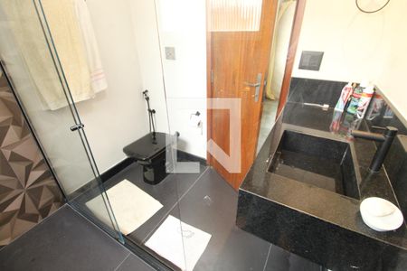 Banheiro da Suíte de casa à venda com 3 quartos, 160m² em Cascadura, Rio de Janeiro
