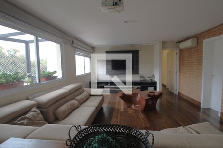 Sala de apartamento para alugar com 3 quartos, 195m² em Jardim Marajoara, São Paulo