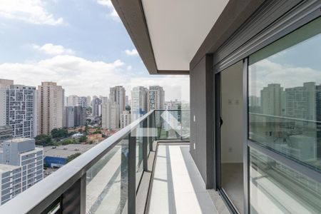 Varanda de kitnet/studio para alugar com 1 quarto, 30m² em Jardim das Acacias, São Paulo