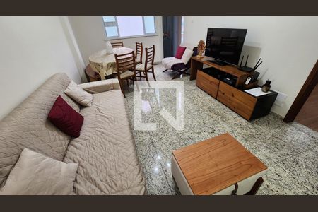 Sala de apartamento para alugar com 2 quartos, 85m² em Boqueirão, Santos