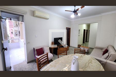 Sala de apartamento para alugar com 2 quartos, 85m² em Boqueirão, Santos