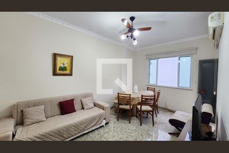 Sala de apartamento para alugar com 2 quartos, 85m² em Boqueirão, Santos