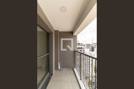 Varanda de kitnet/studio para alugar com 1 quarto, 24m² em Consolação, São Paulo