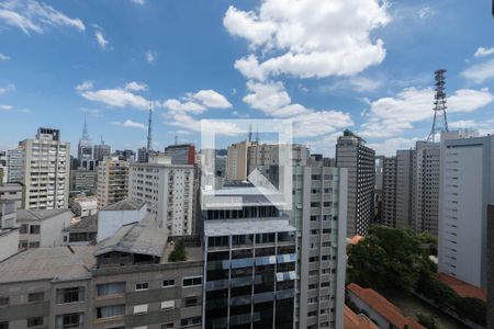 Vista da Sala de apartamento à venda com 4 quartos, 182m² em Bela Vista, São Paulo