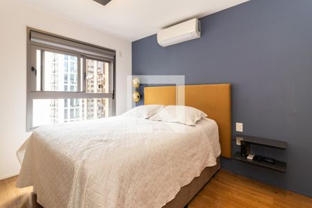 Suíte  de apartamento à venda com 1 quarto, 72m² em Indianópolis, São Paulo