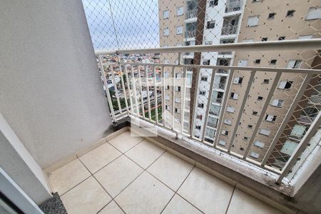 Varanda da Sala de apartamento à venda com 2 quartos, 56m² em Vila Ema, São Paulo