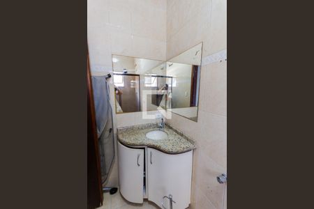 Banheiro da Suíte de apartamento à venda com 3 quartos, 200m² em Vila Metalurgica, Santo André