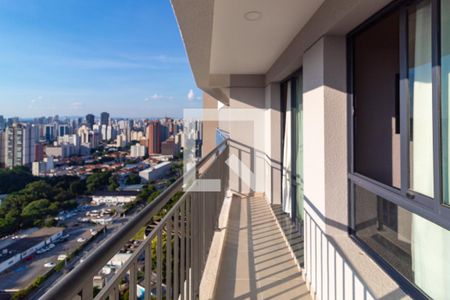 Varanda Sala de apartamento para alugar com 1 quarto, 33m² em Santo Amaro, São Paulo