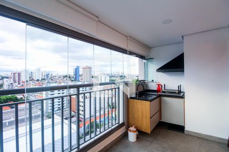 Varanda da Sala de apartamento para alugar com 2 quartos, 63m² em Vila Prudente, São Paulo
