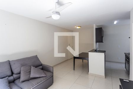 Sala de apartamento à venda com 2 quartos, 62m² em Serra, Belo Horizonte