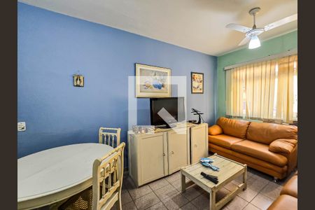 Sala de apartamento para alugar com 2 quartos, 82m² em Enseada, Guarujá