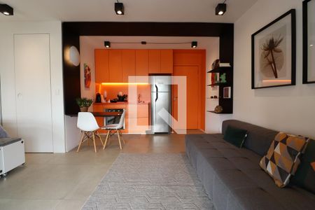 Sala de kitnet/studio para alugar com 1 quarto, 45m² em Vila Pompéia, São Paulo