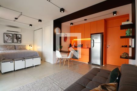 Studio para alugar com 45m², 1 quarto e 1 vagaSala